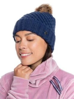 Roxy Blizzard Beanie - Women's - 2022 Model -Ski Series erjha03870 roxy bte0 frt1