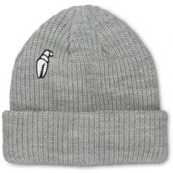 Crab Grab High Mark Beanie -Ski Series fa20 crab grab snowboard beanies high mark heather grey
