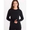 Marmot Polartec Baselayer LS Crew - Women's -Ski Series fw21 82170 001 f