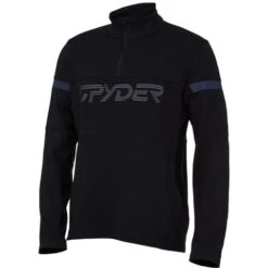 Spyder Speed Half Zip Fleece Jacket - Men's 16 Spyder Speed Half Zip Fleece Jacket - Men's -Ski Series fw22 211252 001 a