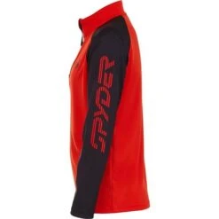 Spyder Retro Zip T-Neck - Boy's 19 Spyder Retro Zip T-Neck - Boy's -Ski Series fw22 215017 620 d