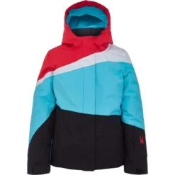 Spyder Zoey Jacket - Girl's -Ski Series fw22 215038 001 a