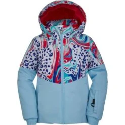Spyder Conquer Jacket - Toddler Girl's 18 Spyder Conquer Jacket - Toddler Girl's -Ski Series fw22 215102 451 a