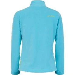 Spyder Speed Fleece Zip T-Neck - Girl's -Ski Series fw22 216008 438 b