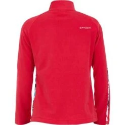 Spyder Speed Fleece Zip T-Neck - Girl's -Ski Series fw22 216008 650 b