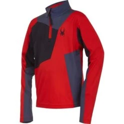 Spyder Ambush Zip T-Neck - Toddler Boy's -Ski Series fw22 216081 620 c
