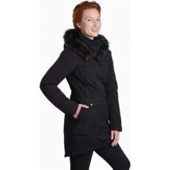 Kuhl Ukon Down Parka - Women's -Ski Series fw22 23 2200 blko s 3
