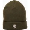 Kuhl Merino Beanie - Men's -Ski Series fw22 23869 merino beanie olive front cc