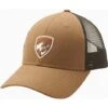 Kuhl The Lawless Trucker Hat - Men's -Ski Series fw22 910 lawless trucker dark khaki front