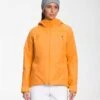 The North Face Clementine Triclimate Jacket - Women's -Ski Series fw22 TNF NF0A4R1U b orange 1