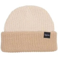 Autumn Simple Dual Tone Beanie -Ski Series fw22 autumn dual khaki