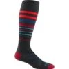 Darn Tough Snowpack OTC Midweight With Cushion Socks - Men's -Ski Series fw22 dt 8017 charcoal