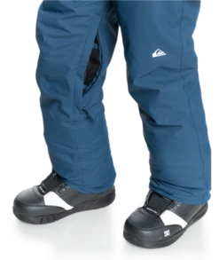 Quiksilver Estate Pant - Boy's -Ski Series fw22 eqbtp03033 quiksilver w bsn0 frt5