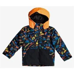 Quiksilver Little Mission Jacket - Boy's 16 Quiksilver Little Mission Jacket - Boy's -Ski Series fw22 eqktj03013 littlemissionkidsjk kvj6 frt1