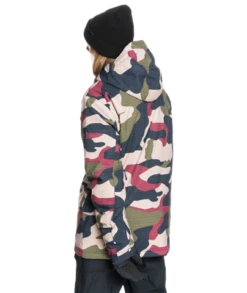 Quiksilver Mission Printed Jacket - Men's -Ski Series fw22 eqytj03338 quiksilver w cre6 bck1