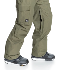 Quiksilver Porter Pant - Men's -Ski Series fw22 eqytp03145 quiksilver w cre0 frt4