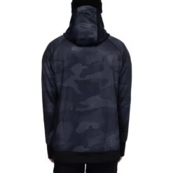 686 Bonded Fleece Pullover Hoody - Men's - 2022 Model -Ski Series fw22 mns 686 bonded fleece pullover hoody m1wcst07 black camo 0171
