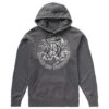 Neff Mushroom Peace Pullover Hoodie - 2022 Model -Ski Series fw22 nef n0abmloxx blk