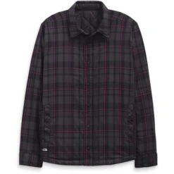 Men The North Face Fort Point Insulated Flannel - NF0A3LZH -Ski Series fw22 nf0a3lzh 2p7 altfront