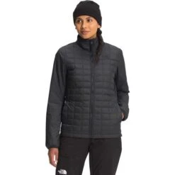 Women The North Face ThermoBall ECO Snow Triclimate Jacket - NF0A4R18 -Ski Series fw22 nf0a4r18 hat modelalt4
