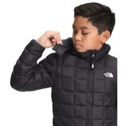 The North Face Thermoball Eco Hoodie - Boy's -Ski Series fw22 nf0a5gc5 jk3 modelhood3