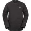 Volcom Polartec Crew Fleece - Men's 2 Volcom Polartec Crew Fleece - Men's -Ski Series fw22 polartec crew fleece mens black front