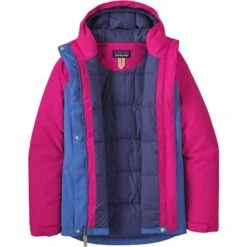 Patagonia Everyday Ready Jacket - Girl's -Ski Series fw22 wbf21 68080 flbl open