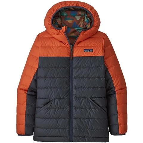 Patagonia Reversible Down Sweater Hoody - Boy's 4 Patagonia Reversible Down Sweater Hoody - Boy's - Image 2