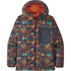 Patagonia Reversible Down Sweater Hoody - Boy's 7 Patagonia Reversible Down Sweater Hoody - Boy's -Ski Series fw22 wbf21 68335 meor tu