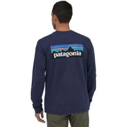 Patagonia L/S P-6 Logo Responsibili-Tee - Men's (38518) 13 Patagonia L/S P-6 Logo Responsibili-Tee - Men's (38518) -Ski Series fw22 wbs20 38518 cny mk2