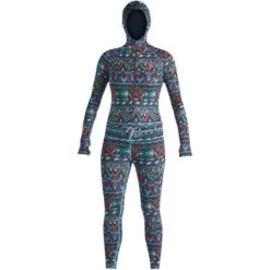Airblaster Classic Ninja Suit First Layer - Women's -Ski Series fw22 womens classic ninja suit wild tribe 2122