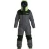 Airblaster Freedom Suit - Youth -Ski Series fw22 youth freedom suit black hot green 2122