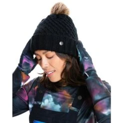 Roxy Blizzard Beanie - Women's - 2022 Model -Ski Series fw22erjha03870 kvj0 blizzard blk