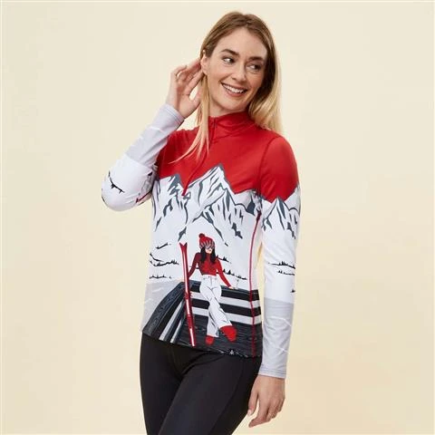 Krimson Klover Apres Anyone 1/4 Zip Base Layer Top - Women's 3 Krimson Klover Apres Anyone 1/4 Zip Base Layer Top - Women's