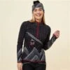 Krimson Klover Adrenaline 1/4 Zip Base Layer Top - Women's -Ski Series fw23 2016 061 studio 0174