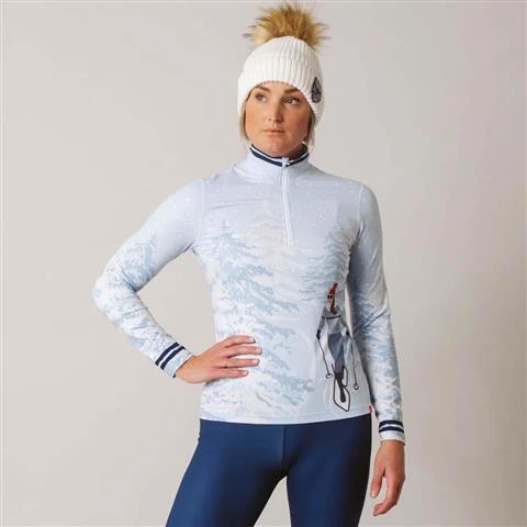 Krimson Klover Wonderland 1/4 Zip Base Layer Top - Women's 4 Krimson Klover Wonderland 1/4 Zip Base Layer Top - Women's - Image 2