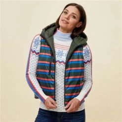 Krimson Klover Vesta Reversible Hooded Vest - Women's -Ski Series fw23 2050 312 studio 1616
