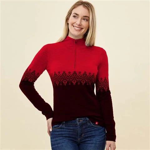 Krimson Klover Verglas 1/4 Zip Base Layer Top Sweater - Women's 4 Krimson Klover Verglas 1/4 Zip Base Layer Top Sweater - Women's - Image 2