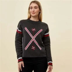 Krimson Klover Traverse Pullover Sweater - Women's 11 Krimson Klover Traverse Pullover Sweater - Women's -Ski Series fw23 2066 005 studio 1746