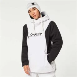 Oakley TNP TBT Insulated Anorak - Men's -Ski Series fw23 OAK FOA403652 white black 1