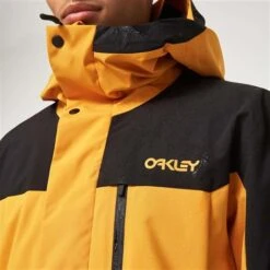 Oakley TNP TBT Insulated Jacket - Men's -Ski Series fw23 OAK FOA403653 amb yel black 3