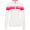 Fera Patrol 1/4 Zip Sweater - Women's -Ski Series fw23 fer s2108 wht pink lava