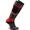 Fox River Mills Peakheat Park Rat Lightweight Over-the-Calf Socks -Ski Series fw23 fox 5042 grey orange