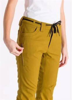 L1 Premium Goods Heartbreaker Twill Pant - Women's -Ski Series fw23 l1pg n873895 moss 4