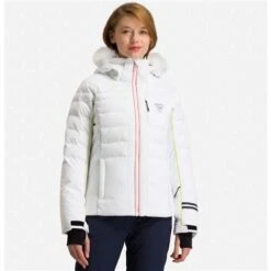 Rossignol Rapide XP Jacket - Women's -Ski Series fw23 rossignol rapidexp jacket white front