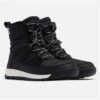Sorel Whitney II Short Lace Waterproof Boot - Youth 1 Sorel Whitney II Short Lace Waterproof Boot - Youth -Ski Series fw23 sor 1921401 blk 1