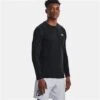 Under Armour ColdGear Armour Fitted Crew - Men's -Ski Series fw23 und 1366068 blk wh 1