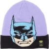 686 Batman Knit Beanie - Men's -Ski Series fw23 686 batmanknitbeanie purple