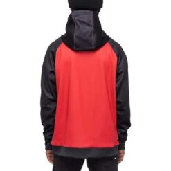 686 Bonded Fleece Pullover Hoody - Men's -Ski Series fw23 686 mensbondedfleecepulloverhoody nasablackcolorblock 3