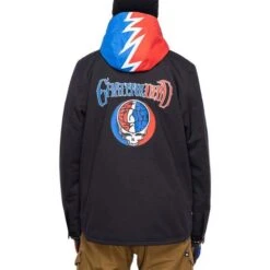 686 Dead Jacket - Men's 17 686 Dead Jacket - Men's -Ski Series fw23 686 mensdeadjacket gratefuldeadblackflannel 3